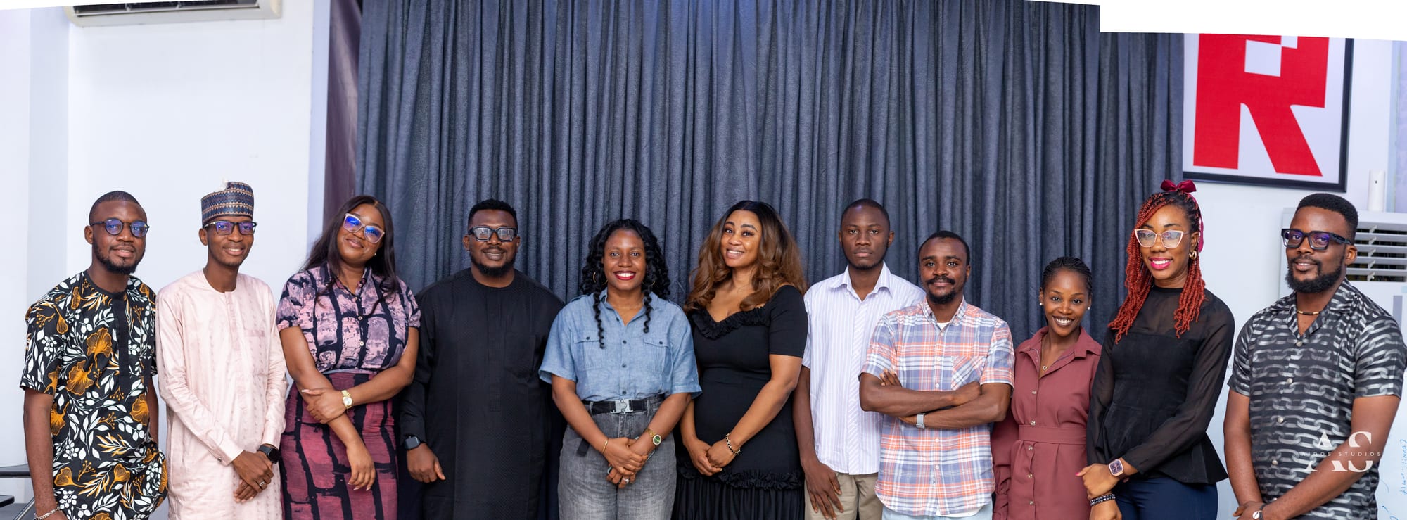 Ijeamaka Okonkwo-Alao with colleagues